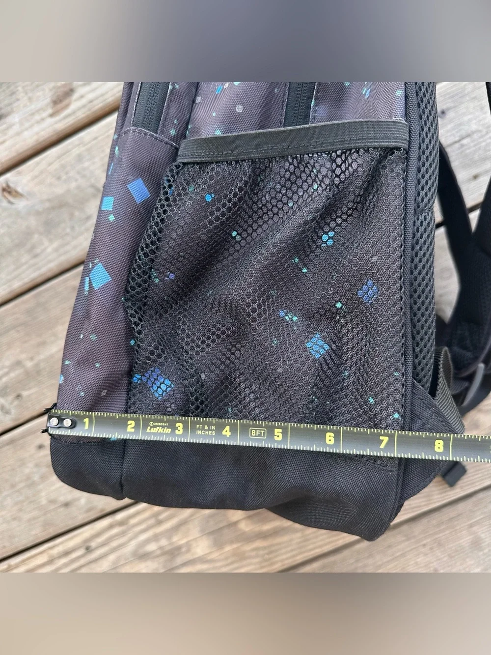 Pottery Barn Teen Minecraft The End Bookbag Backpack Lunch Box Black Blue Space